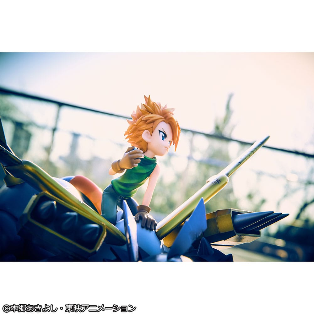 Digimon Adventure Precious G.E.M. Serie PVC Statue Metal Garurumon & Ishida Yamato 30 cm