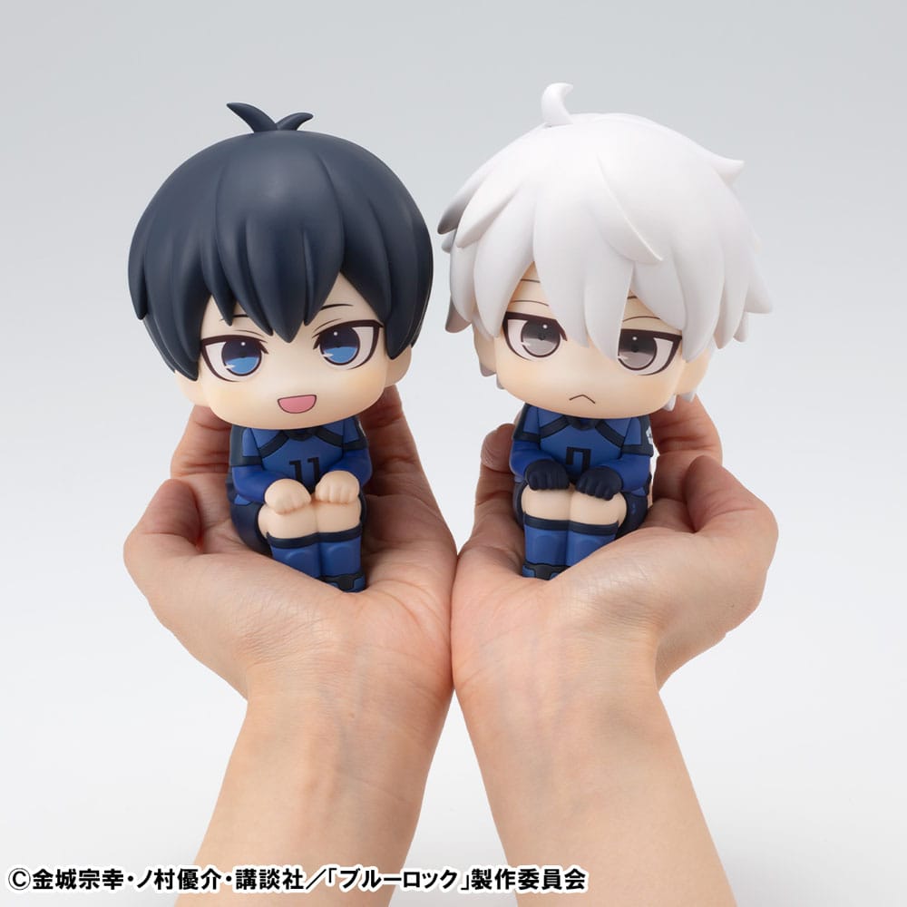 Blue Lock Look Up PVC Statue Yoichi Isagi & Seishiro Nagi Japanese National Player Match Ver. 11 cm (with gift)  