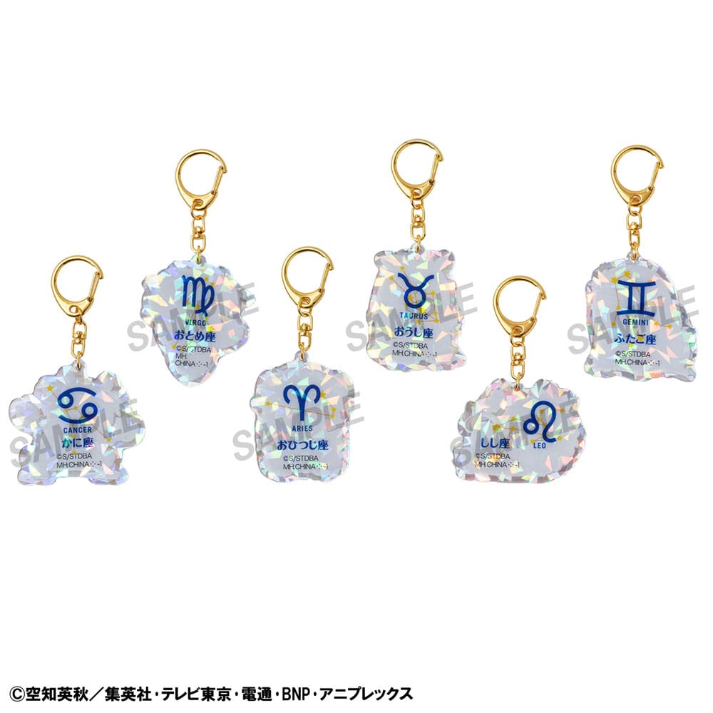 Gintama Acryl Mascot Schlüsselanhänger Elizabeth 12 zodiac signs spring & summer Sortiment (6) 