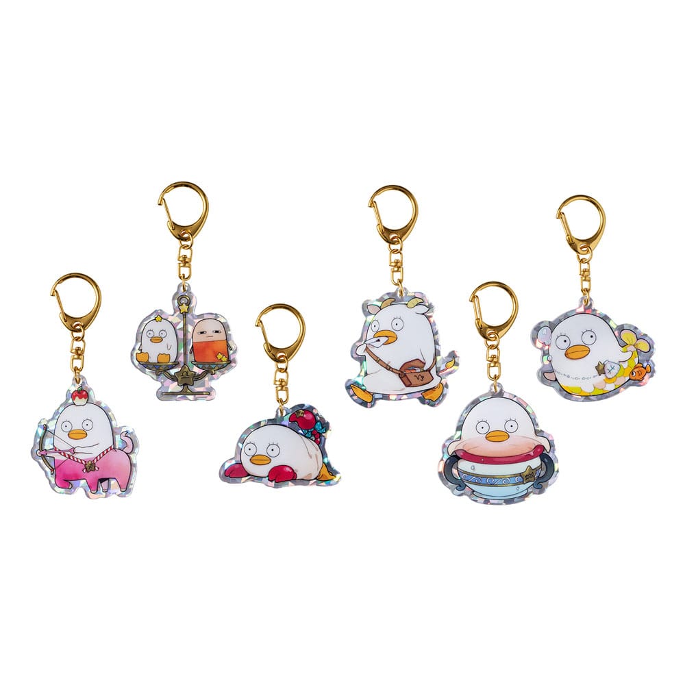 Gintama Acryl Mascot Schlüsselanhänger Elizabeth 12 zodiac signs spring & summer Vol. 2 Sortiment (6) 