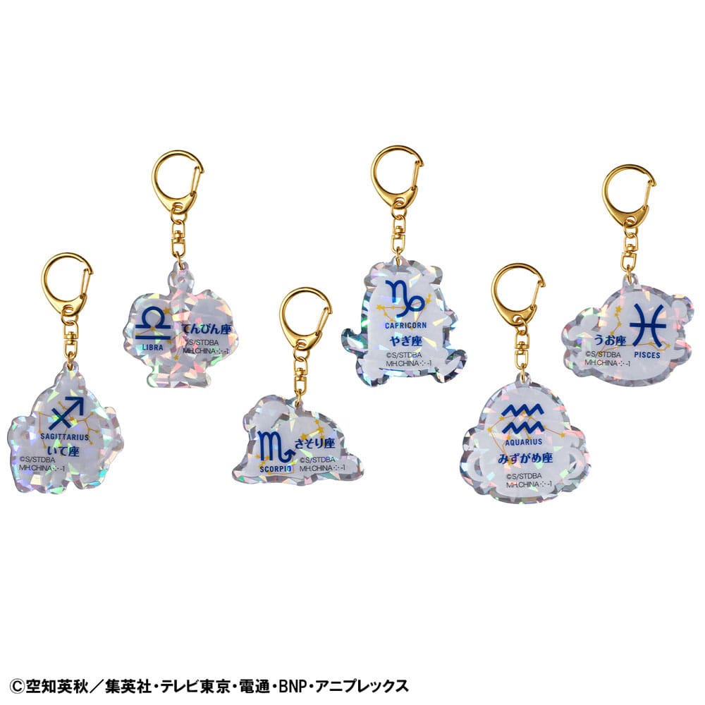 Gintama Acryl Mascot Schlüsselanhänger Elizabeth 12 zodiac signs spring & summer Vol. 2 Sortiment (6) 