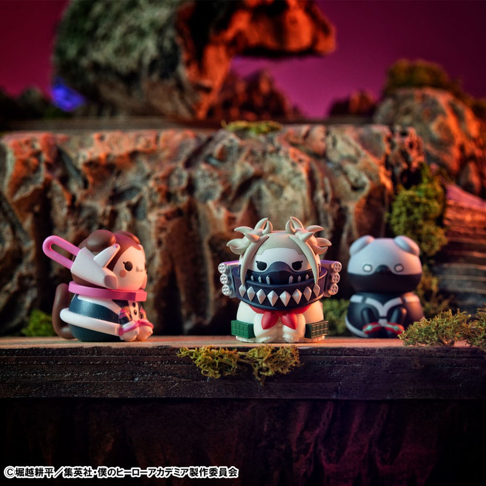 My Hero Academia Mega Cat Project Heroaca Cats No.02 3 cm Sortiment (8) 