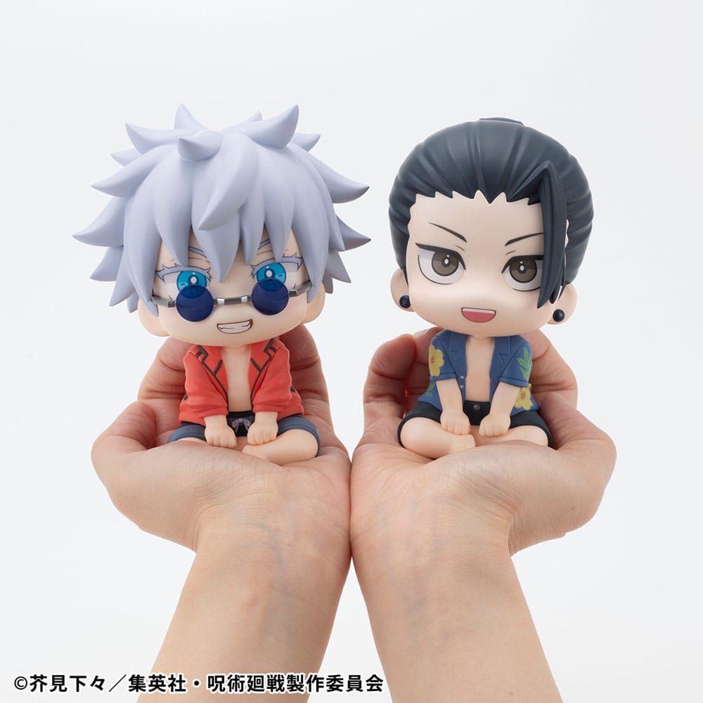 Jujutsu Kaisen Look Up PVC Statue Satoru Gojo & Suguru Geto Okinawa Ver. Set (with gift) 11 cm   