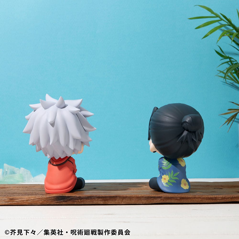 Jujutsu Kaisen Look Up PVC Statue Satoru Gojo & Suguru Geto Okinawa Ver. Set (with gift) 11 cm   
