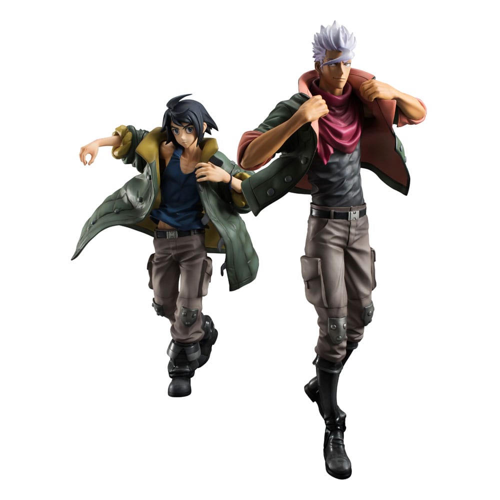 Mobile Suit Gundam Iron-Blood Orphans G.E.M. Serie PVC Statue Mikazuki Augus & Orga Itsuka 26 cm   