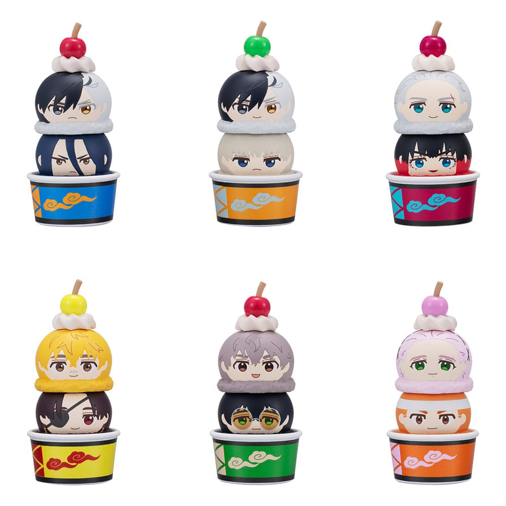 Wind Breaker Tsumichen Stack up & Change Sammelfiguren 8 cm Sortiment (6)       