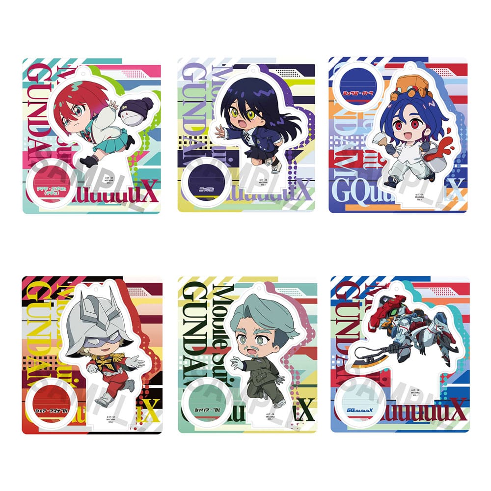 Mobile Suit Gundam GQuuuuuuX Acryl Figuren 9 cm Display (6)              