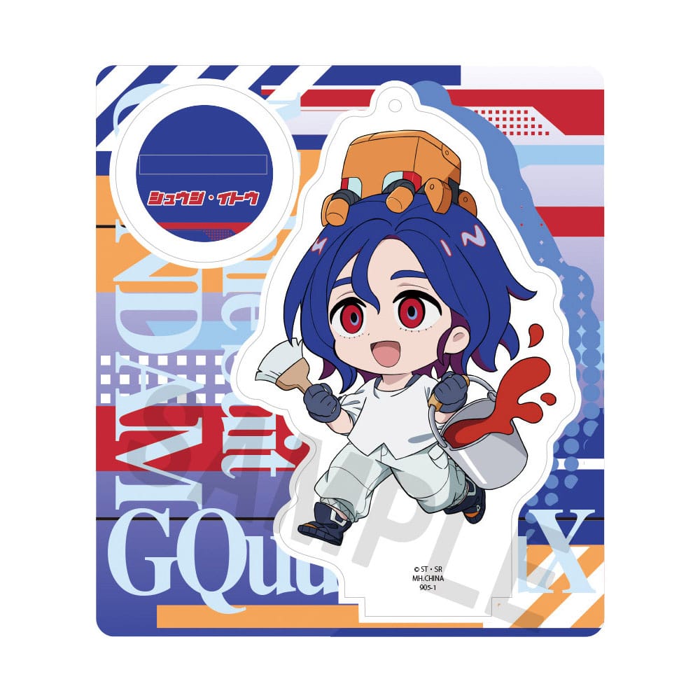 Mobile Suit Gundam GQuuuuuuX Acryl Figuren 9 cm Display (6)              