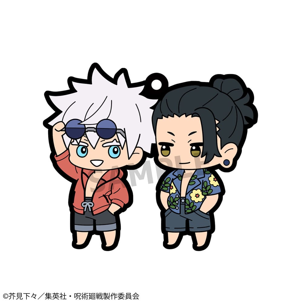 Jujutsu Kaisen Gummi-Anhänger 6 cm Sortiment Buddy Collection Vol. 4 (6)