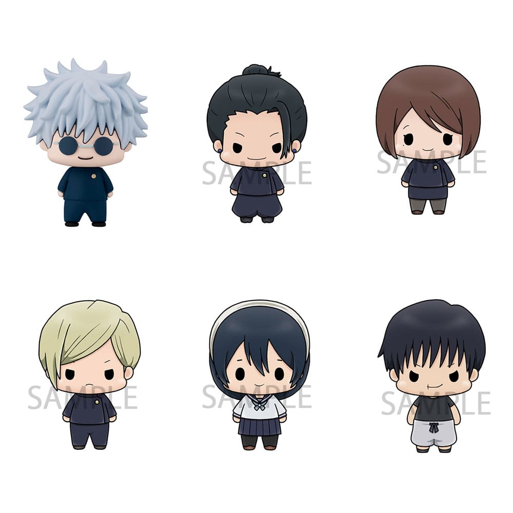 Jujutsu Kaisen Chokorin Mascot Series Sammelfiguren Vol. 02 6er-Pack 5 cm  