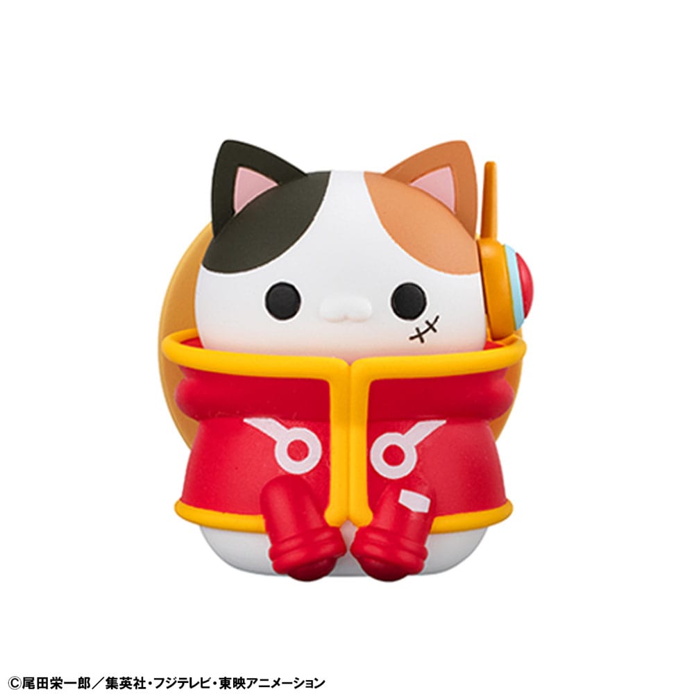 One Piece Mega Cat Project Sammelfiguren Egghead NyanPieceNyan! 3 cm Sortiment (8)   