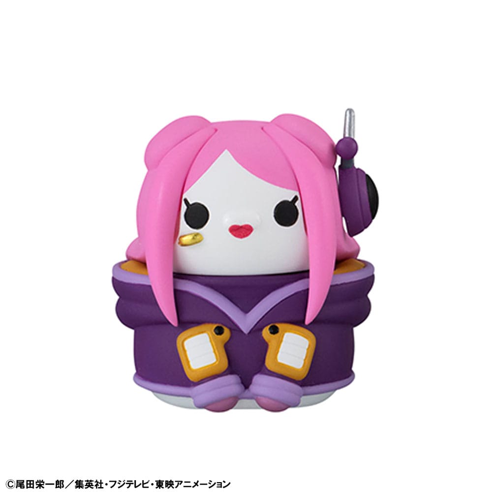 One Piece Mega Cat Project Sammelfiguren Egghead NyanPieceNyan! 3 cm Sortiment (8)   
