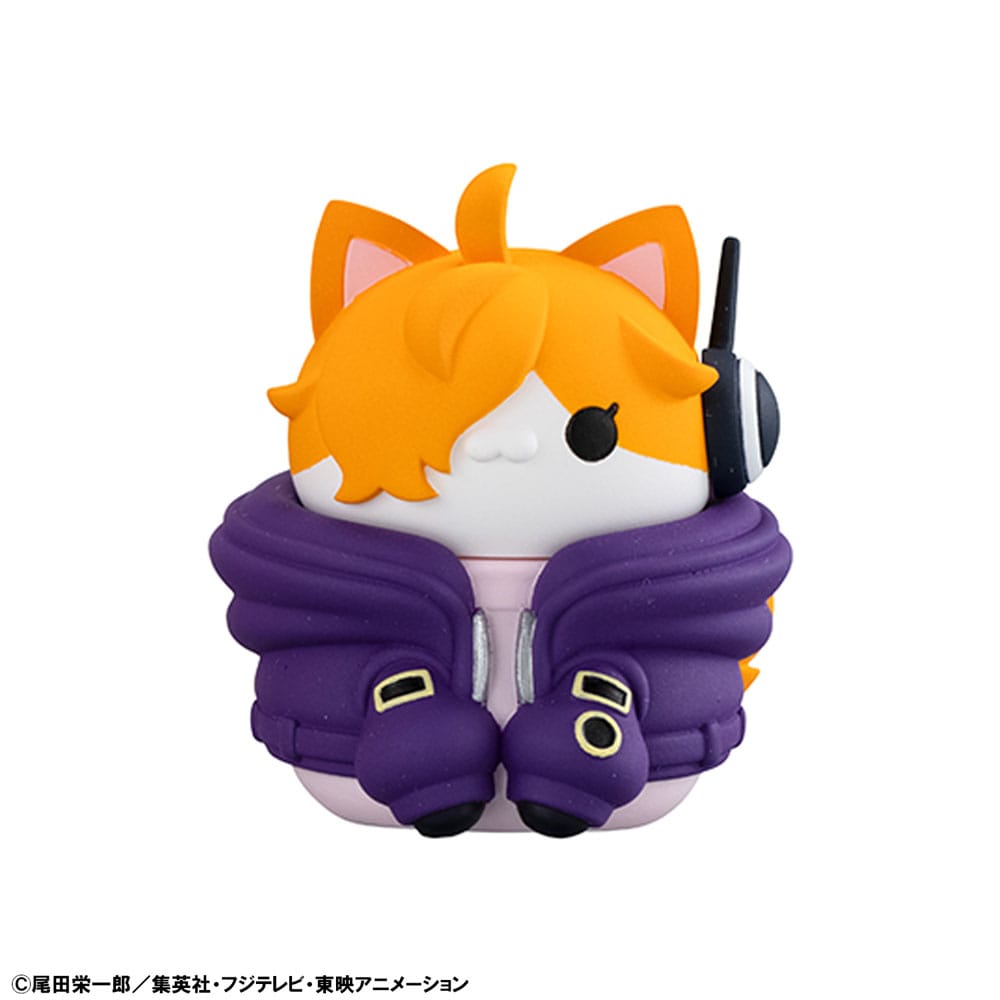 One Piece Mega Cat Project Sammelfiguren Egghead NyanPieceNyan! 3 cm Sortiment (8)   