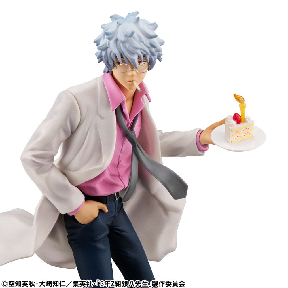 3-Z Ginpachi Sensei G.E.M. Serie PVC Statue Ginpachi Sakata Reiwa Ver. 22 cm  
