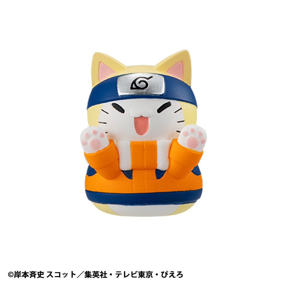 Naruto Shippuden Mega Cat Project Nyaruto! Sammelfiguren Come here Sasuke-kun 3 cm Sortiment (8)    
