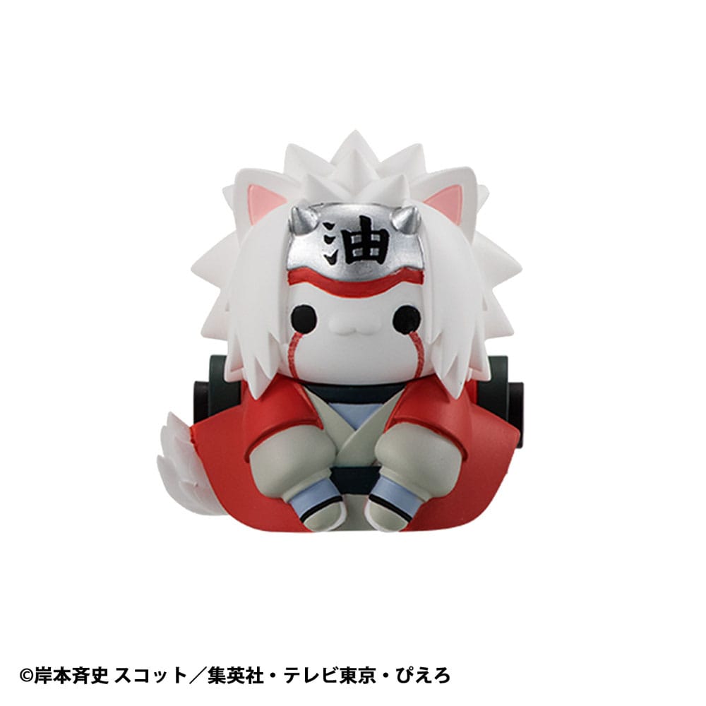 Naruto Shippuden Mega Cat Project Nyaruto! Sammelfiguren Come here Sasuke-kun 3 cm Sortiment (8)    
