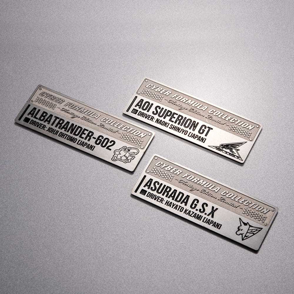 Future GPX Cyber Formula Fahrzeuge 3er-Pack Asurada G.S.X & Albatrander 602 & Aoi Superion GT Set Heritage Edition 7 cm     