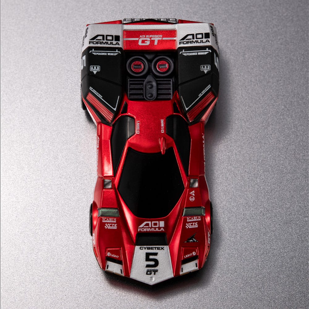 Future GPX Cyber Formula Fahrzeuge 3er-Pack Asurada G.S.X & Albatrander 602 & Aoi Superion GT Set Heritage Edition 7 cm     
