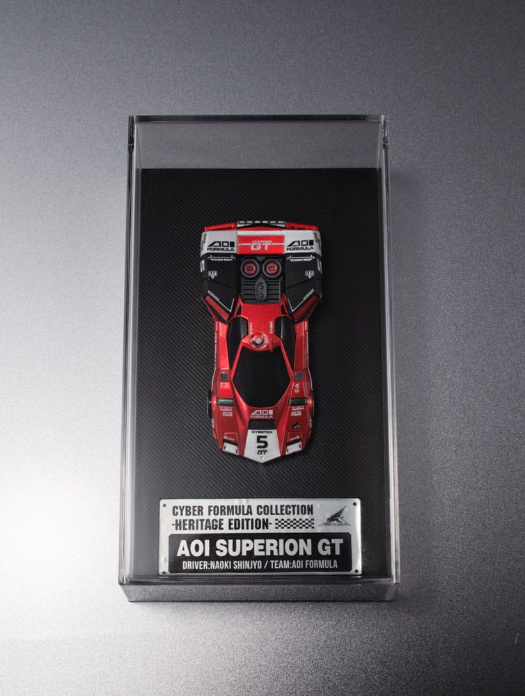 Future GPX Cyber Formula Fahrzeug Aoi Superion GT Heritage Edition 7 cm  