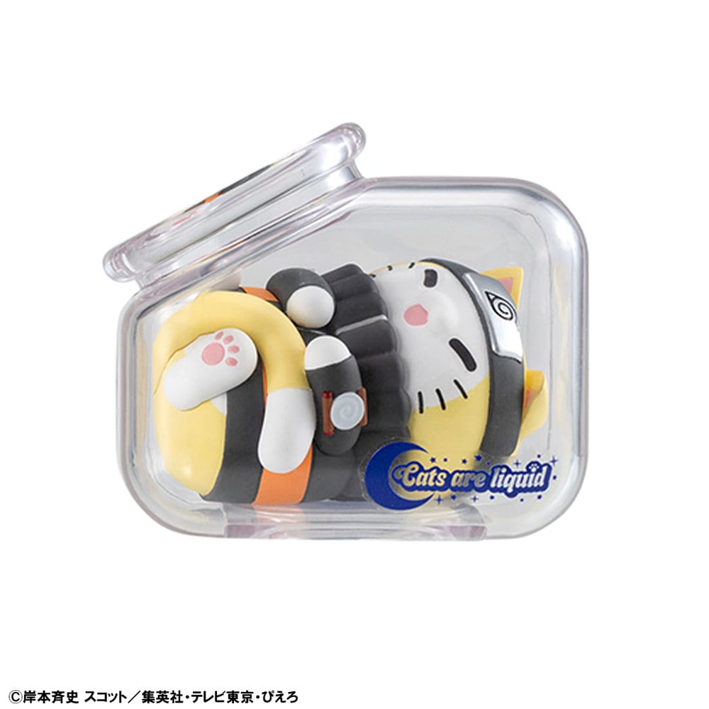 Naruto Shippuden Mega Cat Project Nyaruto! Sammelfiguren Good Night Nyaruto! 3 cm Sortiment (8)    