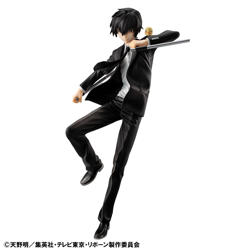 Katekyo Hitman Reborn! G.E.M. Serie PVC Statue Tsunayoshi Sawada & Kyoya Hibari & Reborn Set 21 cm 