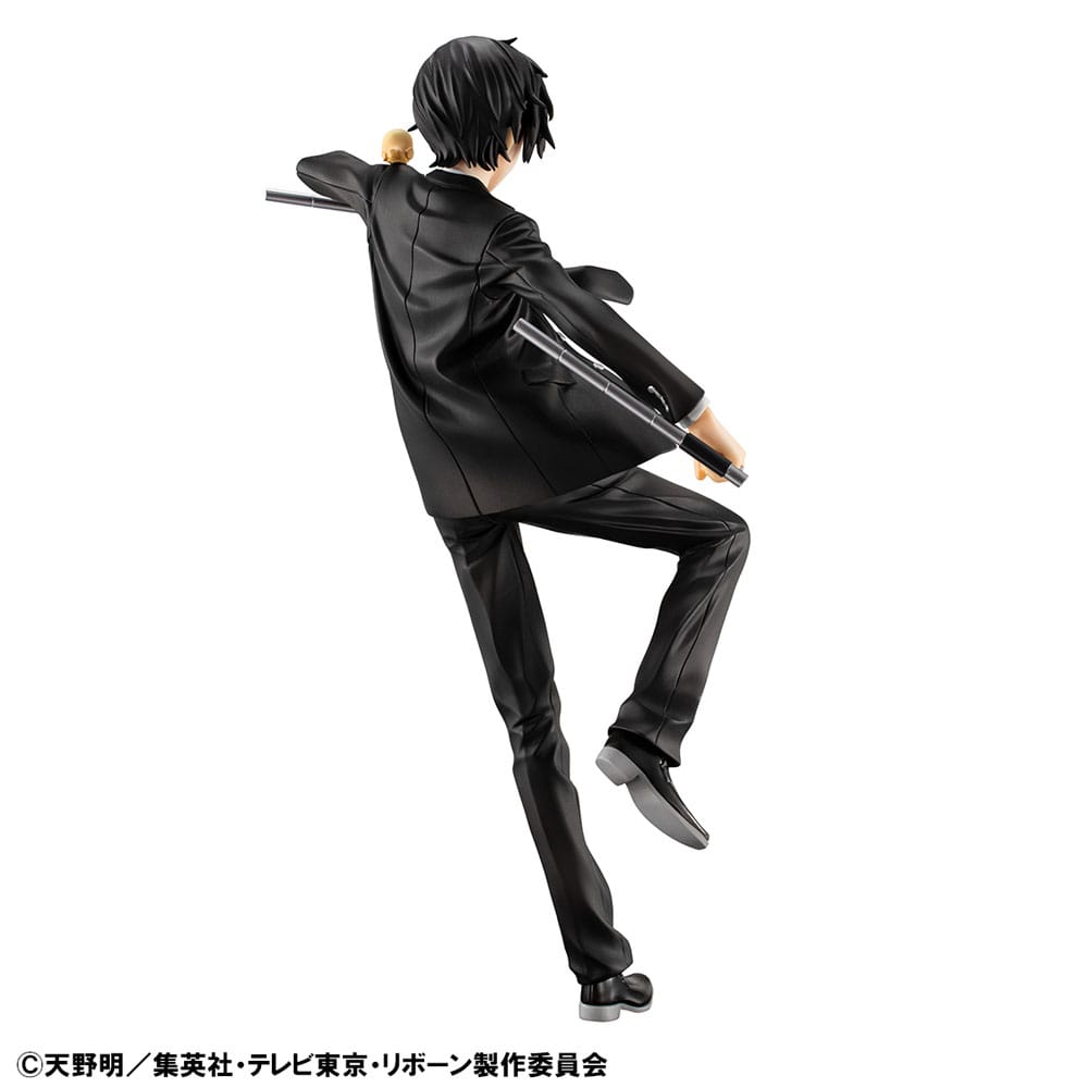 Katekyo Hitman Reborn! G.E.M. Serie PVC Statue Tsunayoshi Sawada & Kyoya Hibari & Reborn Set 21 cm 