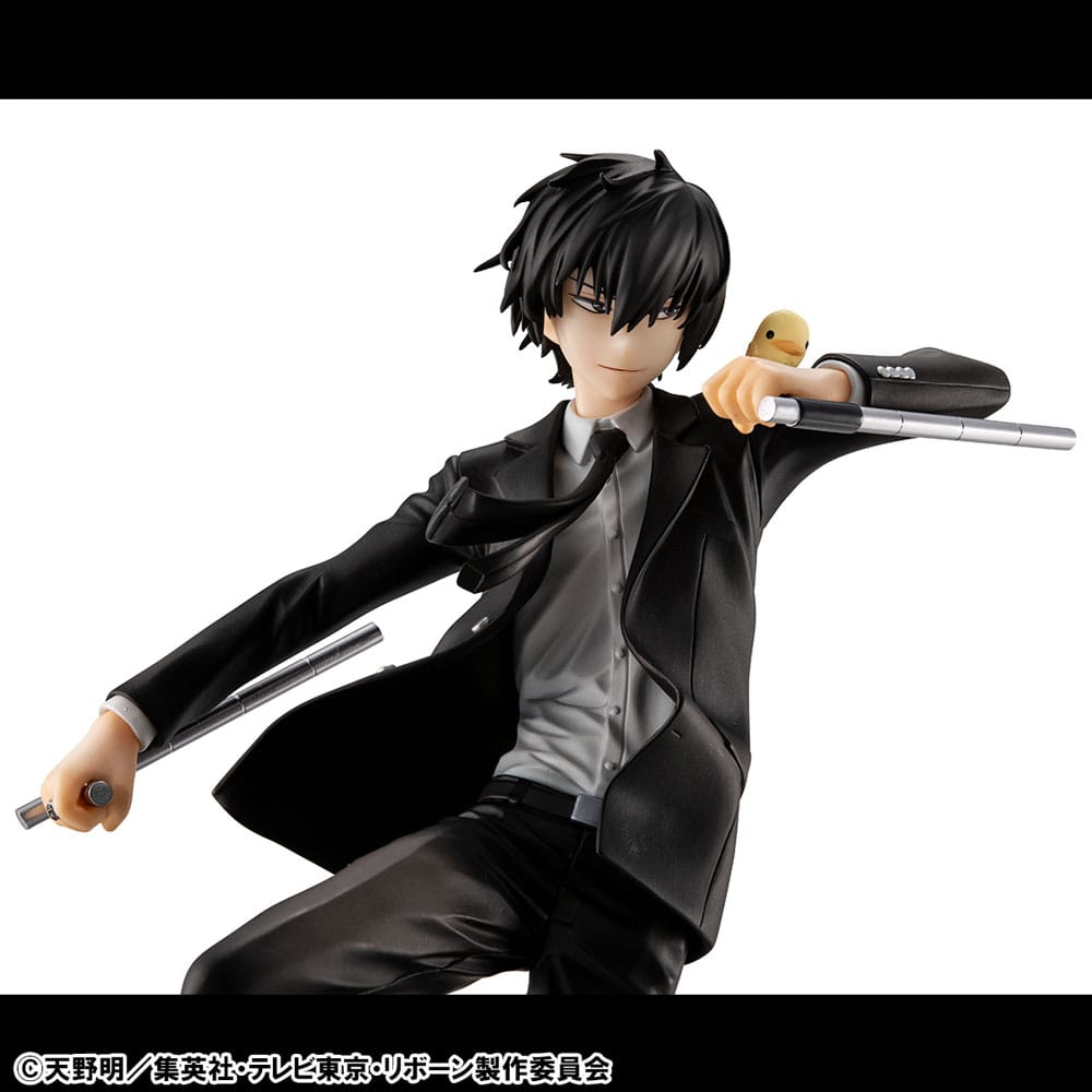 Katekyo Hitman Reborn! G.E.M. Serie PVC Statue Tsunayoshi Sawada & Kyoya Hibari & Reborn Set 21 cm 