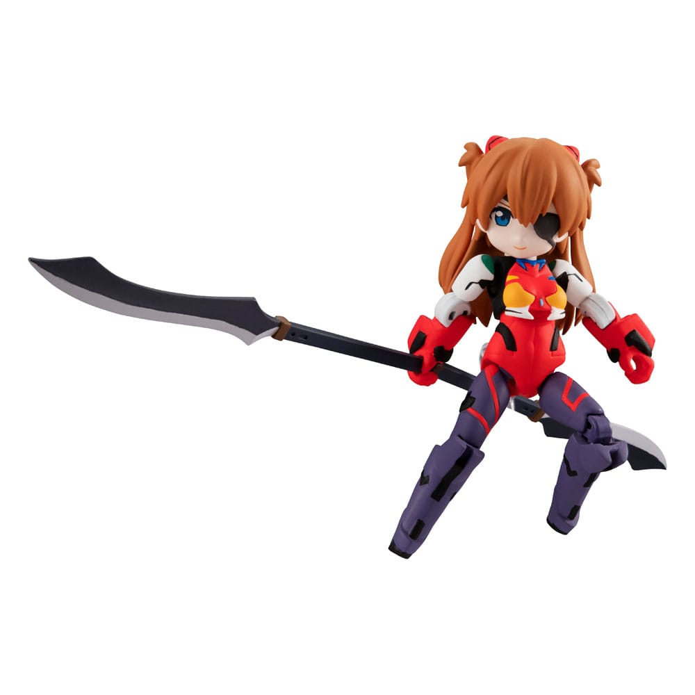 Evangelion Desktop Army Actionfiguren Shikinami Asuka Langley & Evangelion 2 8 - 15 cm  