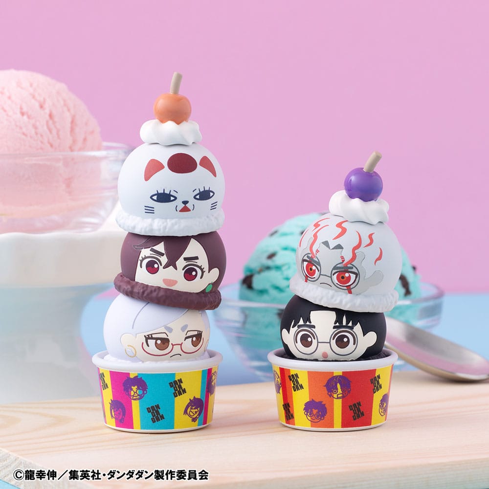 Dandadan Tsumichen Stack up & Change Sammelfiguren 8 cm Sortiment (6)       