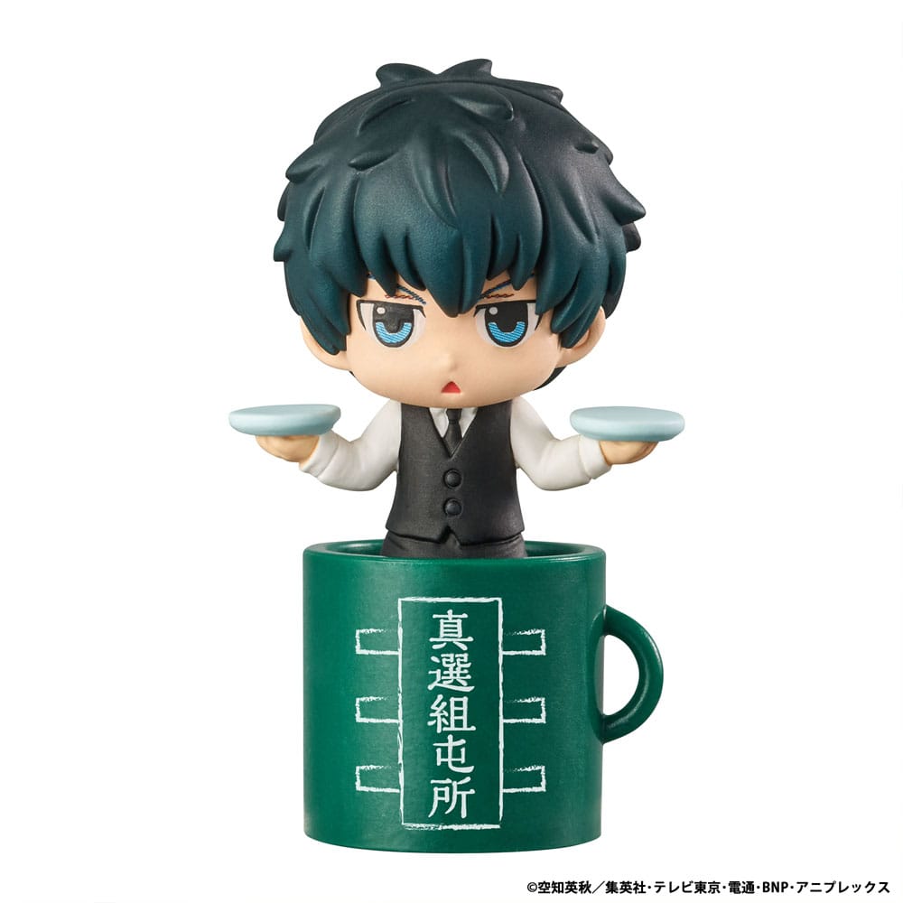 Gintama Ochatomo Series Sammelfiguren 5 cm Yorozuya Cafe Sortiment (8)  
