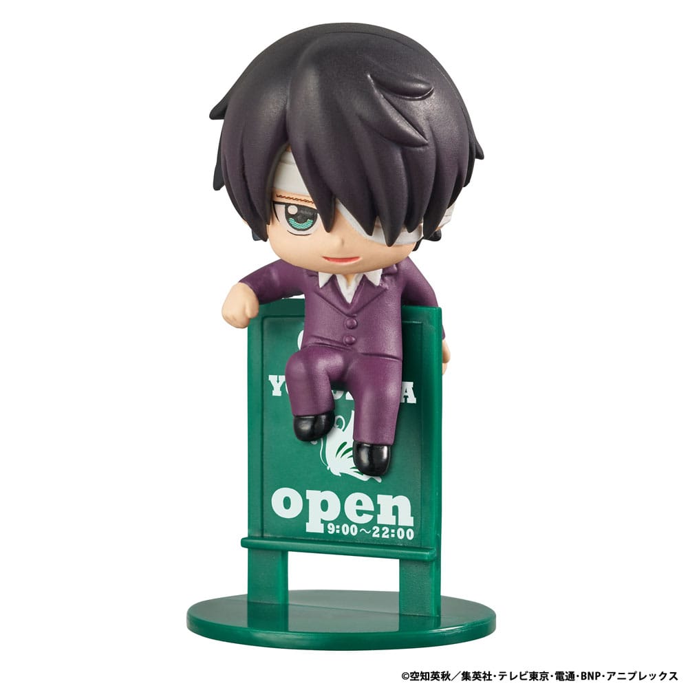 Gintama Ochatomo Series Sammelfiguren 5 cm Yorozuya Cafe Sortiment (8)  