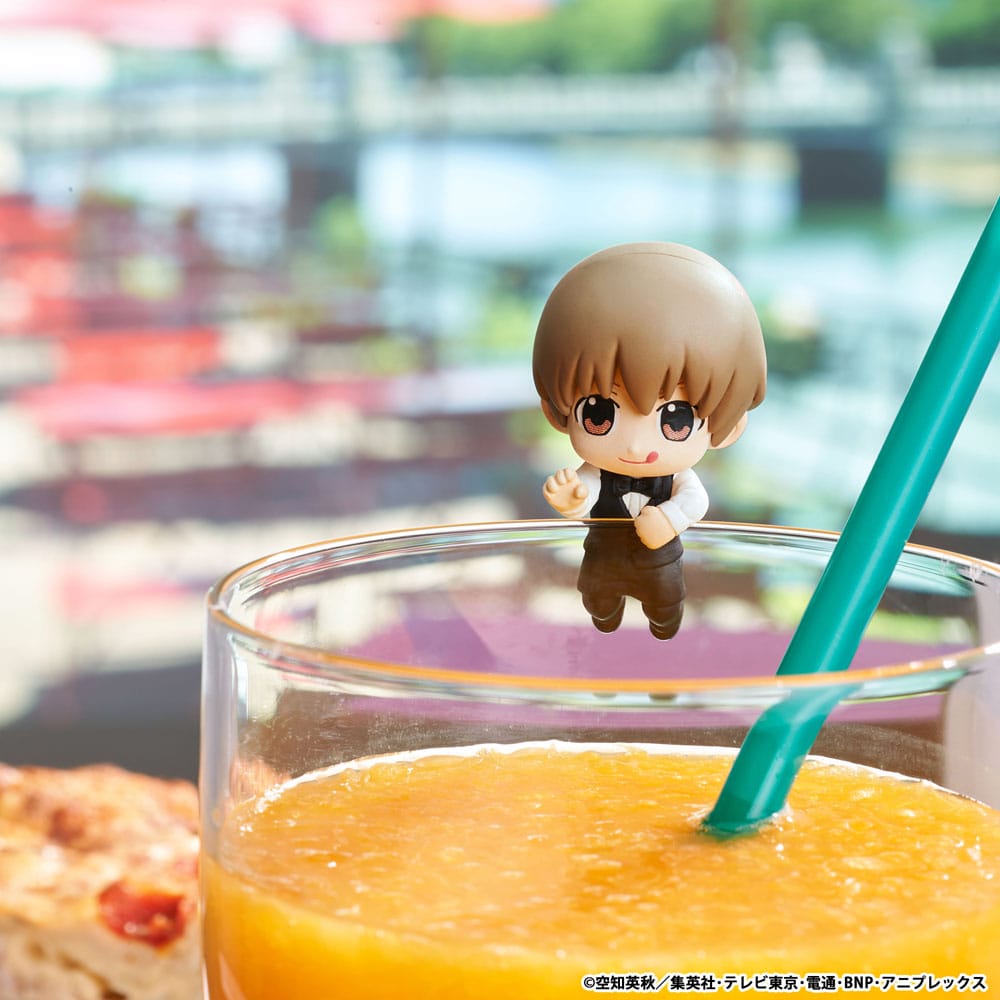 Gintama Ochatomo Series Sammelfiguren 5 cm Yorozuya Cafe Sortiment (8)  