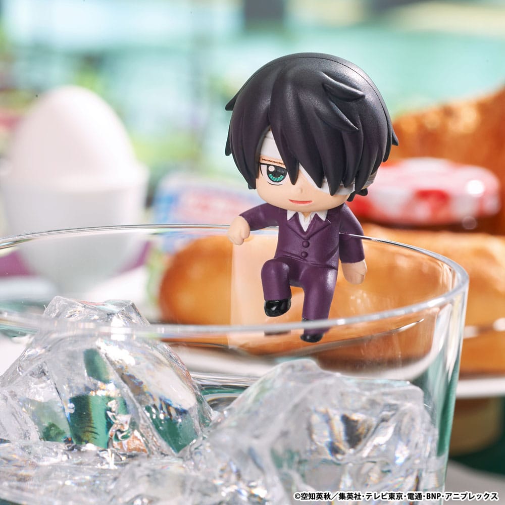Gintama Ochatomo Series Sammelfiguren 5 cm Yorozuya Cafe Sortiment (8)  