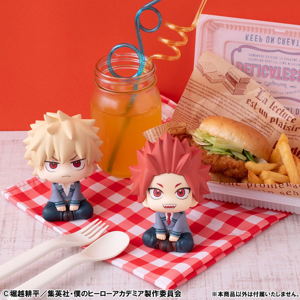My Hero Academia Look Up PVC Statue Shishiba & Osaragi Set (with gift) 11 cm     