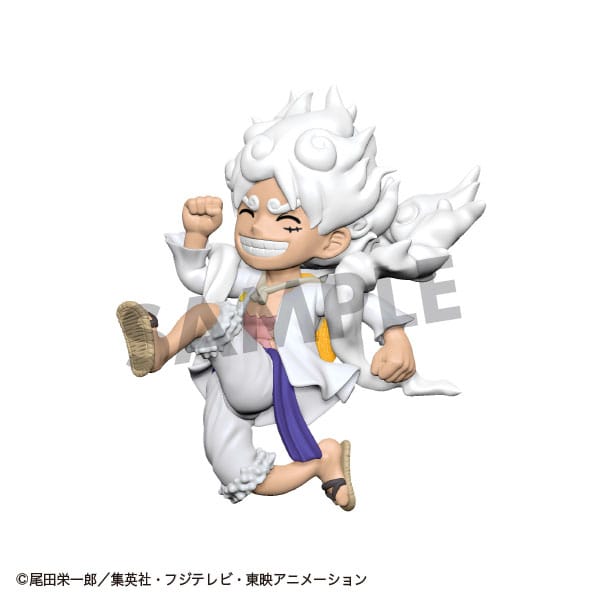 One Piece Tobimasu Sammelfiguren 5 cm Blind Box Sortiment (6)      