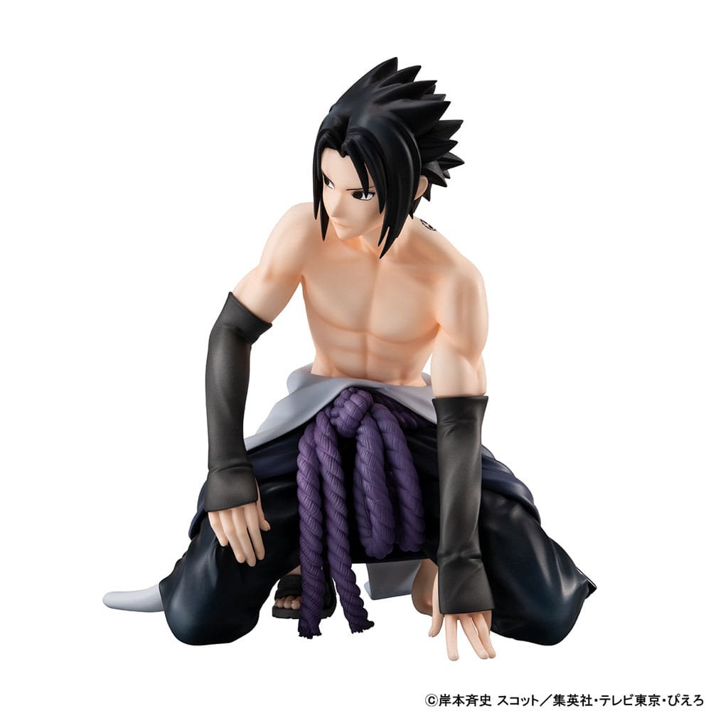 Naruto Shippuden G.E.M. Serie PVC Statue Sasuke Palm Size 12 cm             
