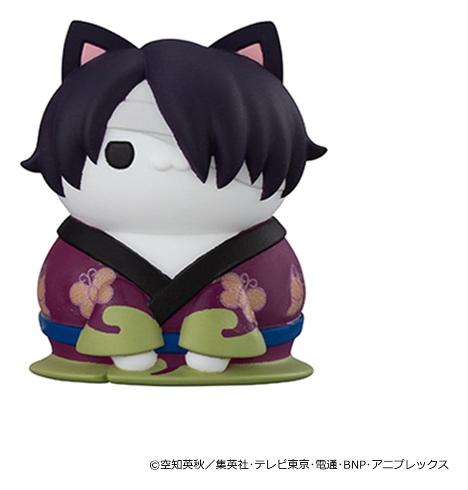 Gintama Mega Cat Project Minifiguren Nyantama Go Meow-Meow Edition! 3 cm Blind Box Display (8) (Repeat)