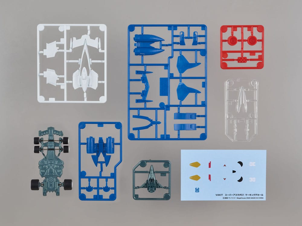 Future GPX Cyber Formula Fahrzeuge 3er-Pack Super Asurada 01 Circuit Mode & AKnight Savior 005 & Ishzark Renewal Repeat Edition 11 cm (with gift)    