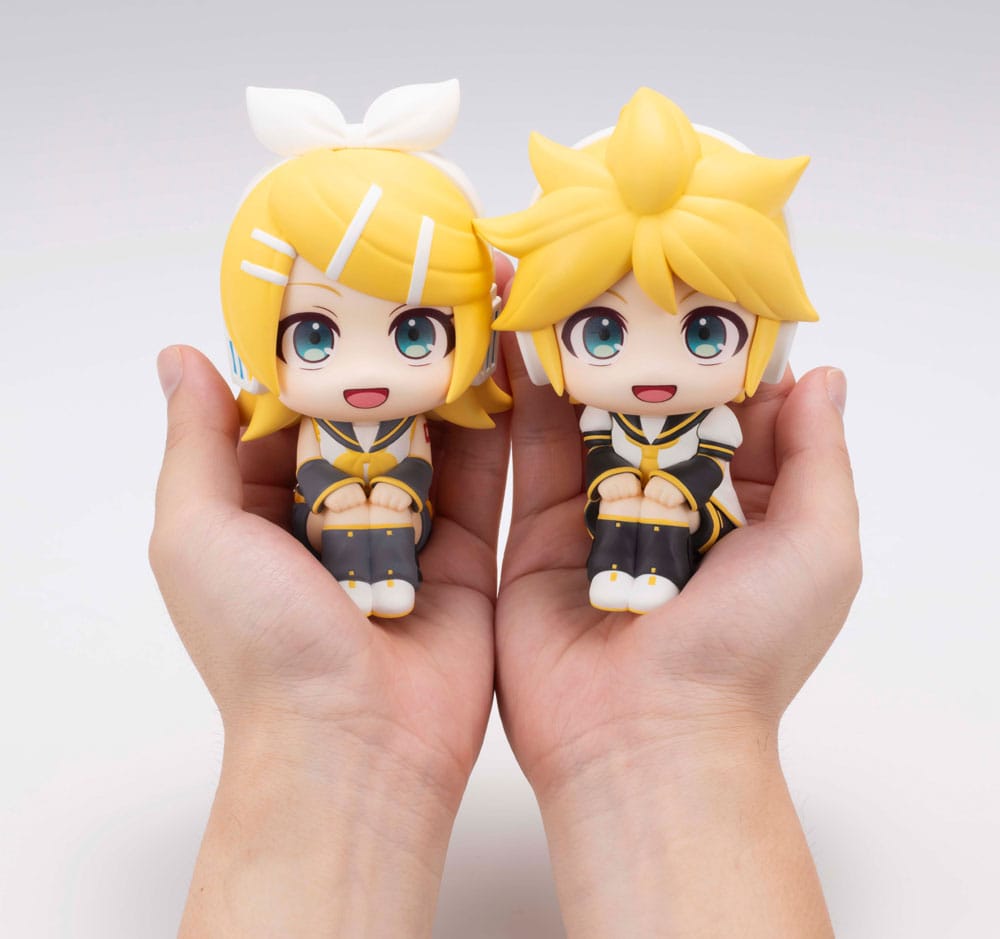 Character Vocal Series: Rin/Len Look Up PVC Statue Hatsune Rin & Len Set (with gift) 11 cm     