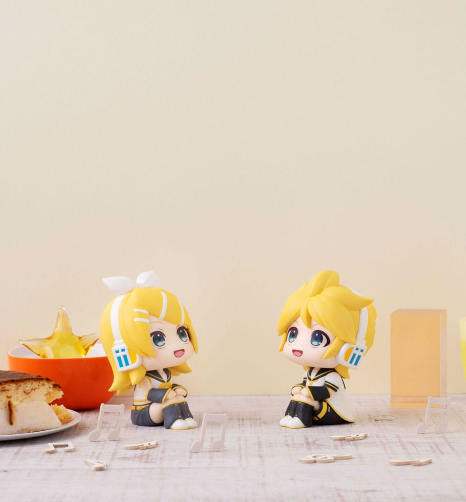Character Vocal Series: Rin/Len Look Up PVC Statue Hatsune Rin & Len Set (with gift) 11 cm     