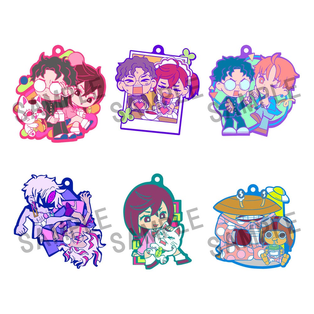 Dandadan Rubber Mascot Buddycolle Gummi-Anhänger Vol. 2 7 cm Blind Box Sortiment (6)           
