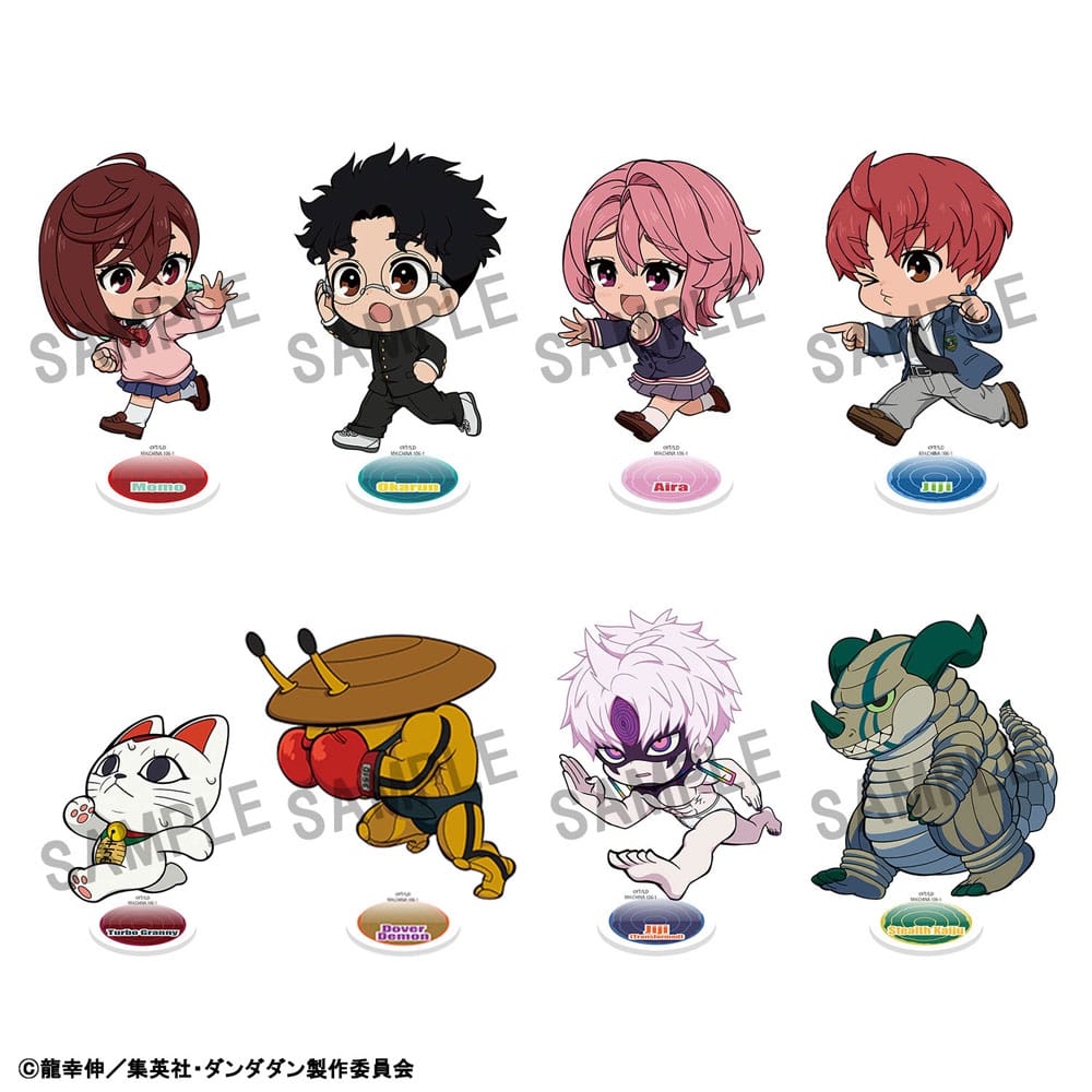 Dandadan TokoToko Acryl Figuren Vol. 2 Blind Box Display 9 cm (8)  