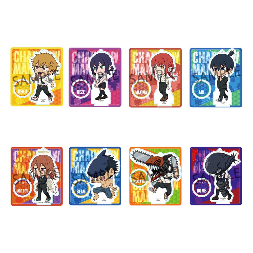 Chainsaw Man The Movie: Reze Arc TokoToko Acryl Figuren Blind Box Display 9 cm (8)  