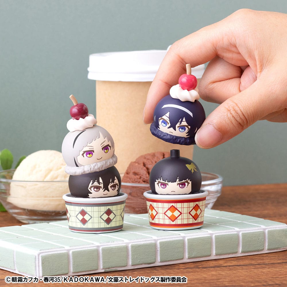 Bungo Stray Dogs Tsumichen Stack up & Change Sammelfiguren 8 cm Sortiment (6)       