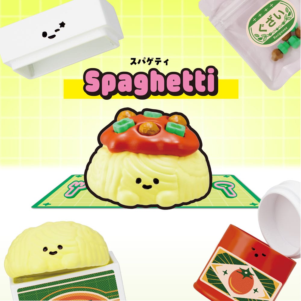 Recipeeez Sammelfiguren Menu 01 3 cm Sortiment (4)    