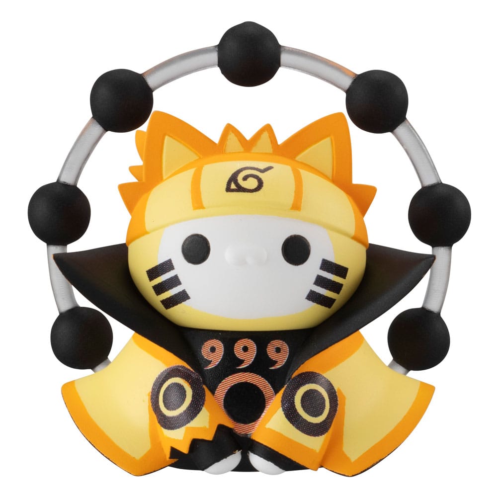 Naruto Shippuden Mega Cat Project Sammelfiguren 3 cm Nyaruto! Last Battle Ver. Blind Box Sortiment (8)    