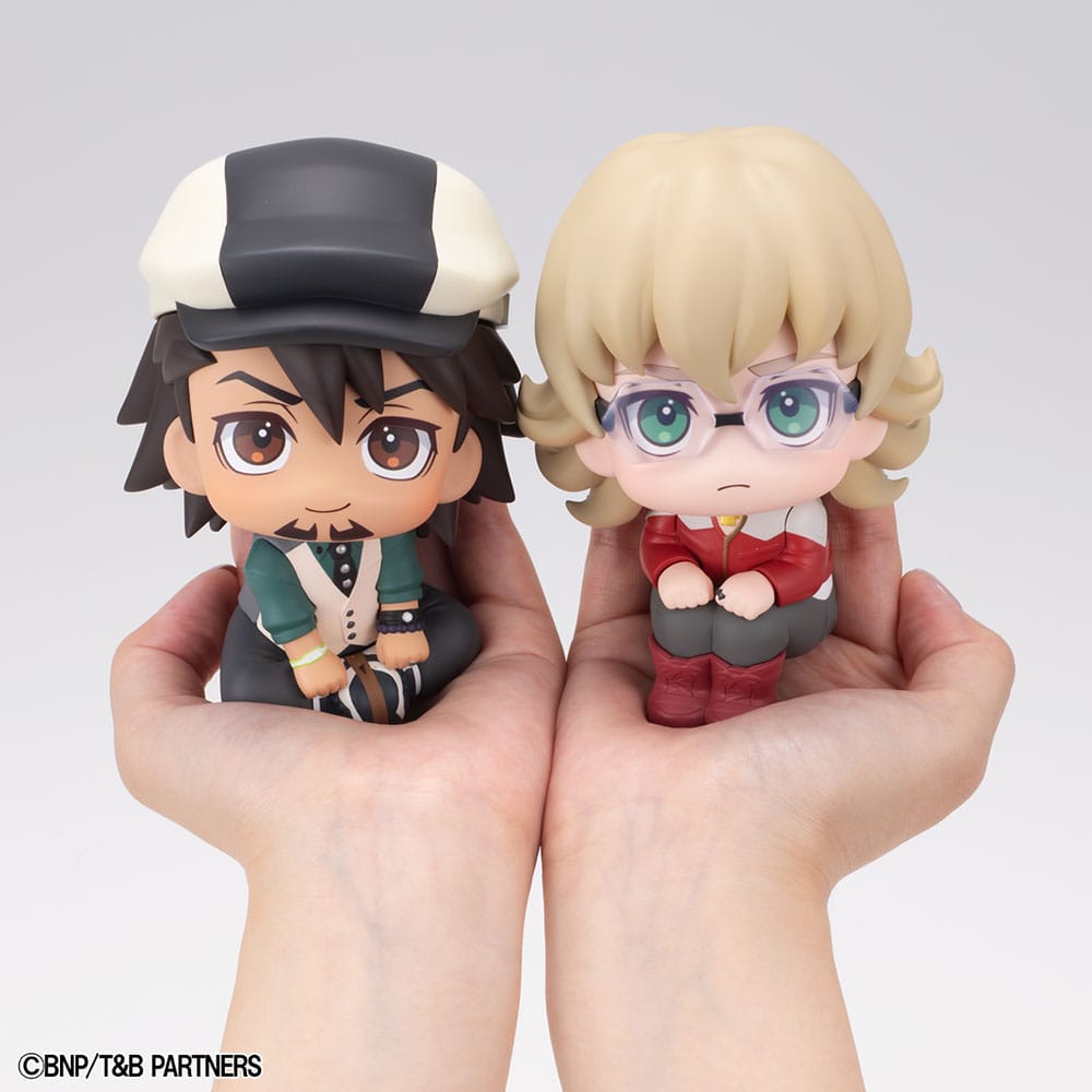 Tiger & Bunny Look Up PVC Statuen Kaburagi T Kotetsu & Barnaby Brooks Jr. Set (with gift) 11 cm     