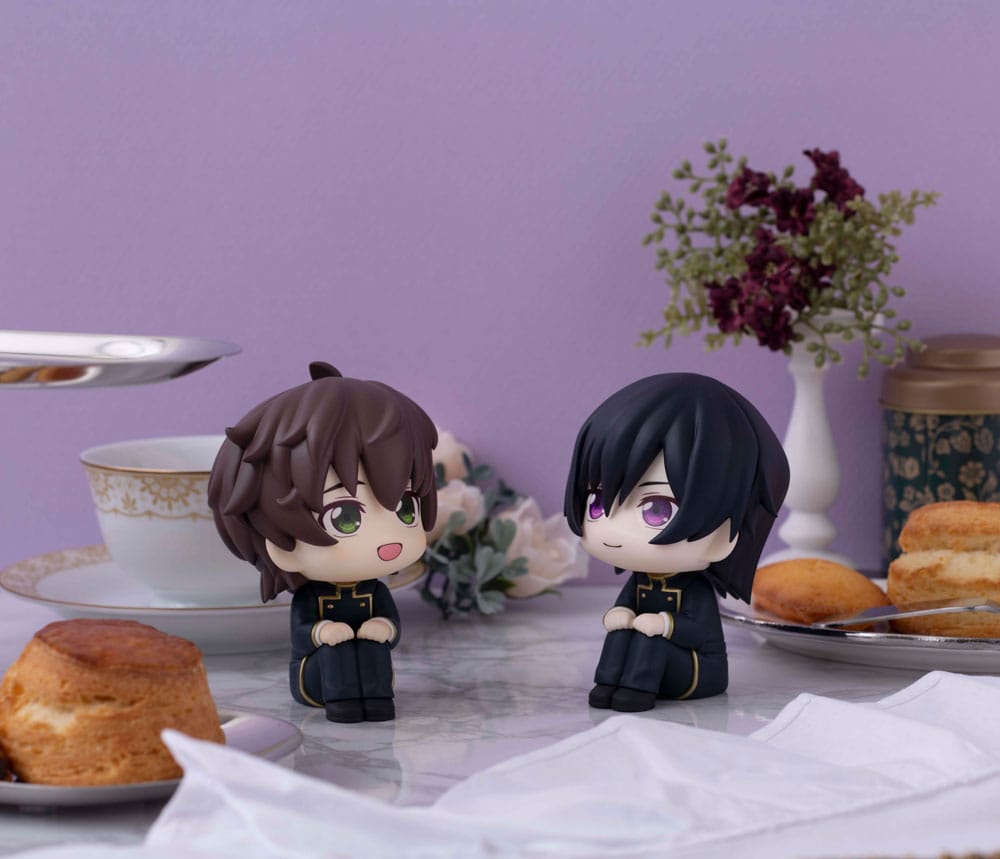 Code Geass Lelouch of the Rebellion Look Up PVC Statuen Lelouch Lamperouge & Suzaku Kururugi Set (with gift) 11 cm     