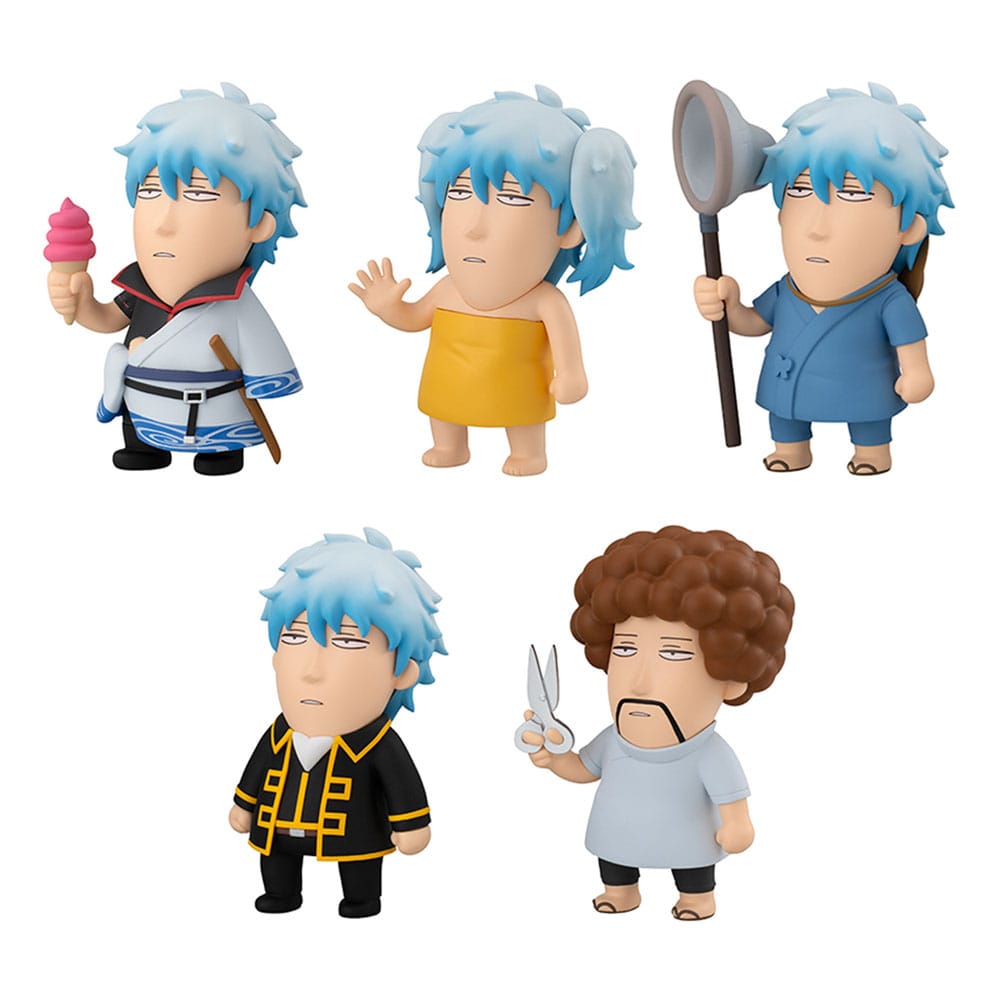Gintama x Okawabukubu Sammelfiguren We love Ginsan 10 cm Blind Box Sortiment (6)  