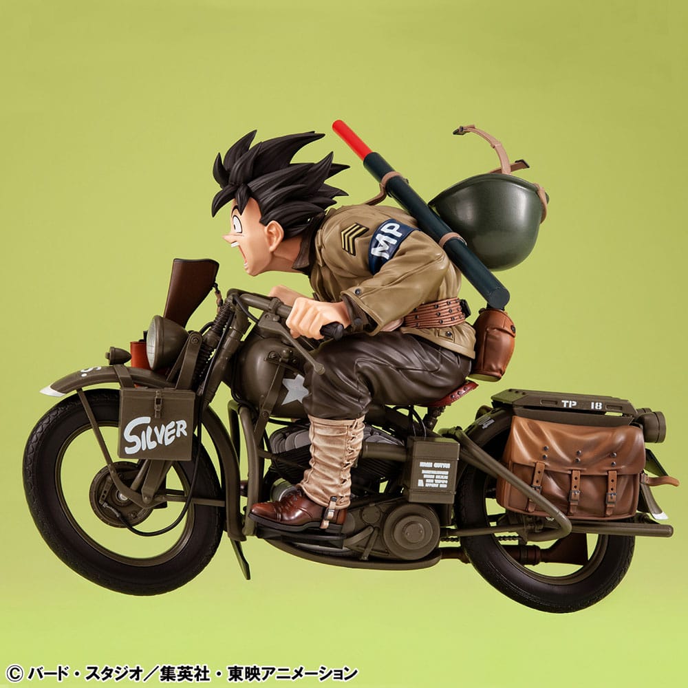 Dragonball Z 05 Desktop Real McCoy PVC Diorama Son Goku & Bike 18 cm  